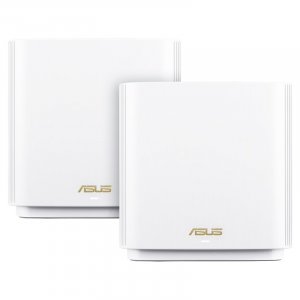 ASUS XT8 AX6600 ZenWiFi Tri Band Mesh WiFi 6 Gigabit System - White 2 Pack